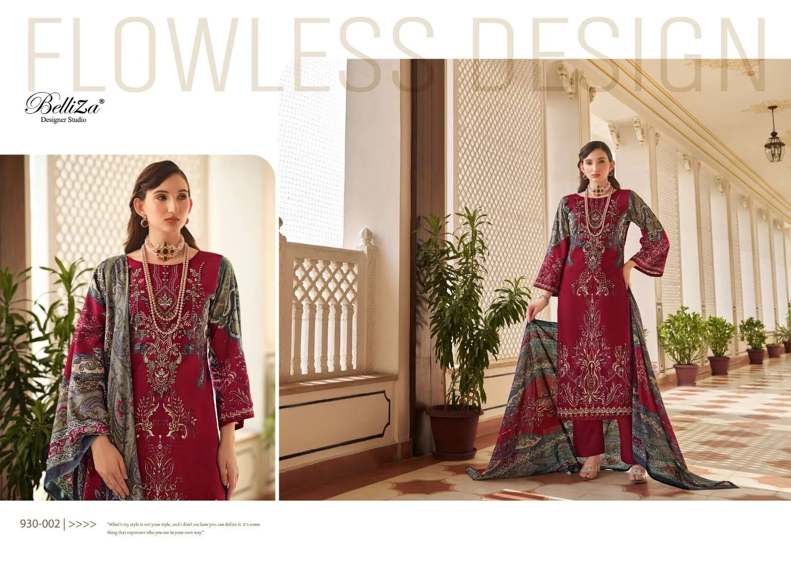Belliza Designer Naira Vol 57 Cotton Print Wholesale Pakistani Printed Salwar Suit Catalog — Wholesale Salwar Suits, Belliza Designer wholesale from Surat - Gallery Image 7